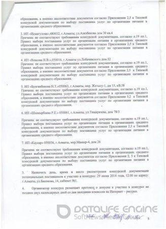 Протокол допуска рус