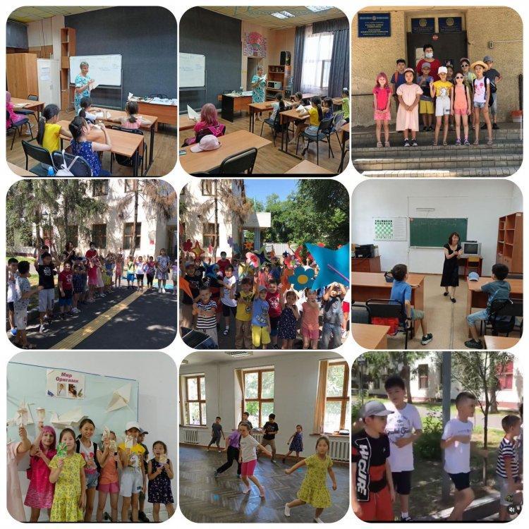 Работа летнего лагеря